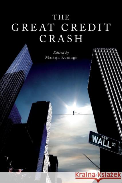 The Great Credit Crash Martijn Konings 9781844674312 Verso - książka