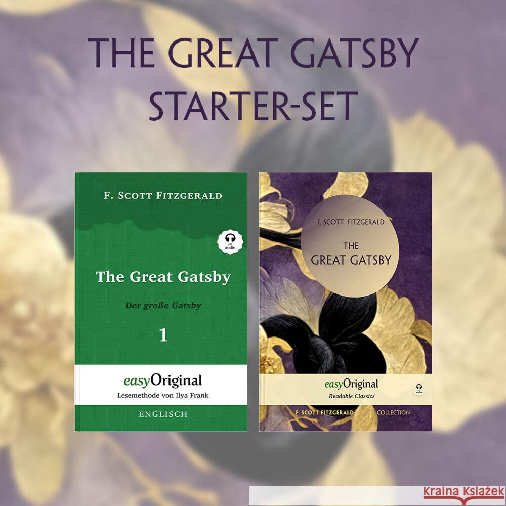 The Great Gatsby / Der große Gatsby (mit Audio-Online) - Starter-Set, m. 1 Audio, m. 1 Audio, 2 Teile Fitzgerald, F. Scott 9783991126539 EasyOriginal - książka