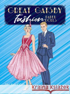 The Great Gatsby Fashion Paper Dolls Eileen Rudisill Miller 9780486845531 Dover Publications Inc. - książka