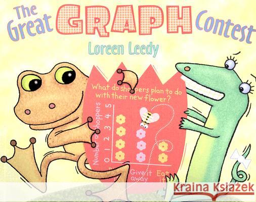 The Great Graph Contest Loreen Leedy Loreen Leedy 9780823420292 Holiday House - książka