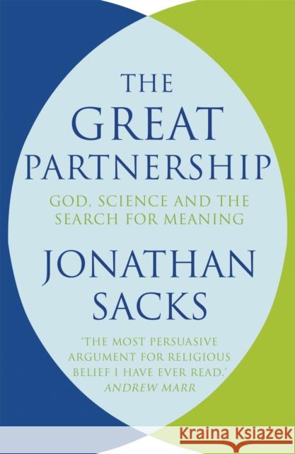 The Great Partnership Jonathan Sacks 9780340995259 John Murray Press - książka