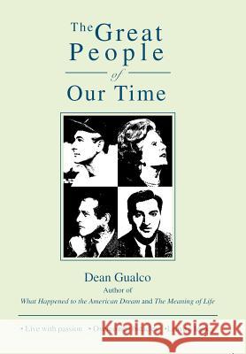 The Great People of Our Time Dean Gualco 9781491750339 iUniverse - książka