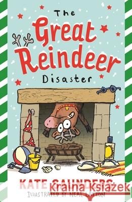 The Great Reindeer Disaster Kate Saunders 9780571348985 Faber & Faber - książka