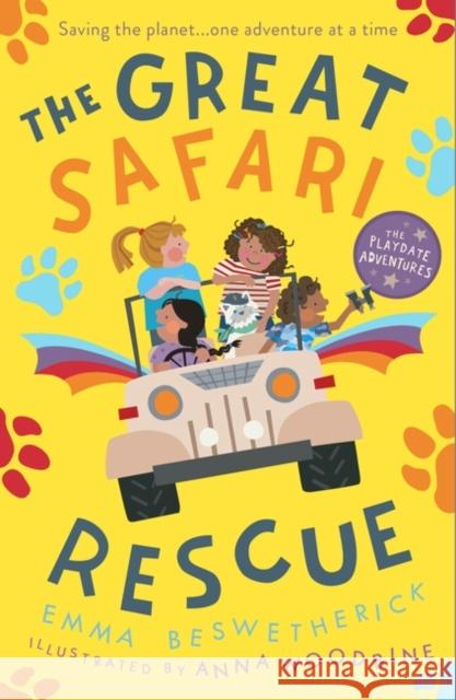 The Great Safari Rescue: Playdate Adventures Emma Beswetherick 9780861542369 Oneworld Publications - książka