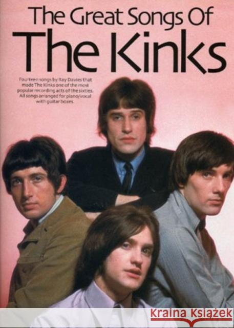 The Great Songs Of The Kinks  9780711984516 Hal Leonard Europe Limited - książka