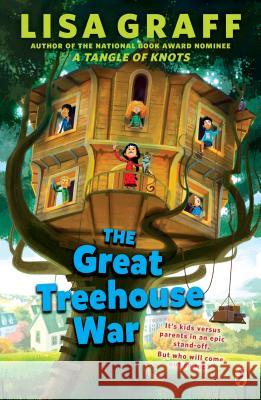 The Great Treehouse War Lisa Graff 9780147516718 Puffin Books - książka