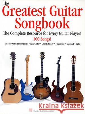 The Greatest Guitar Songbook Hal Leonard Publishing Corporation 9780634000171 Hal Leonard Corporation - książka