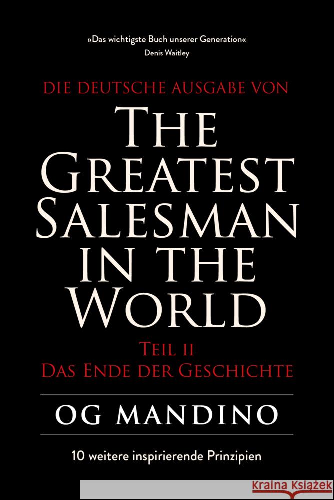 The Greatest Salesman in the World Teil II Mandino, Og 9783959727259 FinanzBuch Verlag - książka