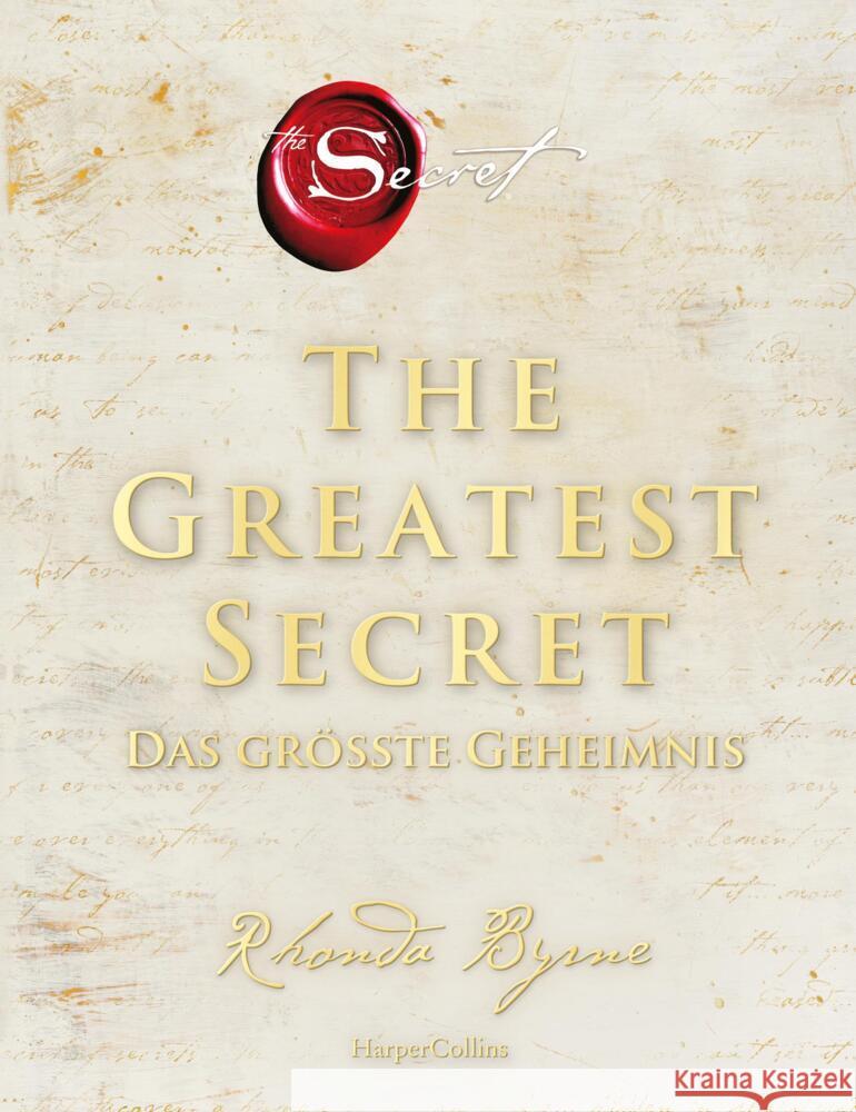 The Greatest Secret - Das größte Geheimnis Byrne, Rhonda 9783365003152 HarperCollins Hamburg - książka