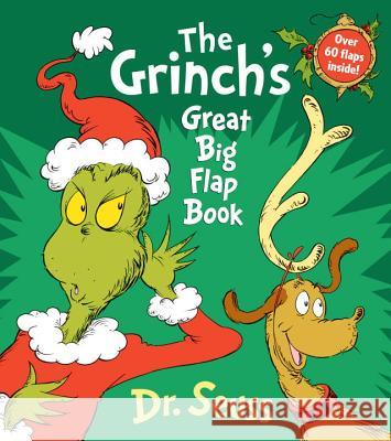 The Grinch's Great Big Flap Book Dr Seuss 9780385384940 Random House Books for Young Readers - książka