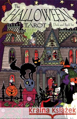 The Halloween Tarot Deck & Book Set: 78-Card Deck [With Book] Kipling West Karin Lee Kipling West 9781572810341 U.S. Games Systems - książka