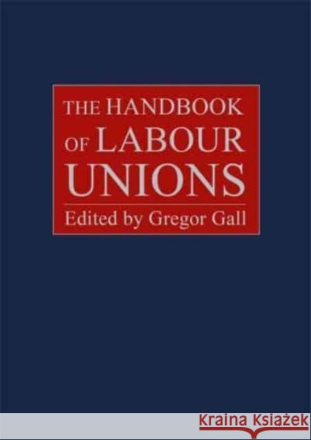 The Handbook of Labour Unions  9781788215510 Agenda Publishing - książka