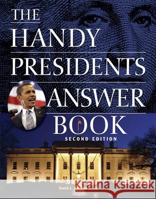 The Handy Presidents Answer Book David L., JR. Hudson 9781578593170 Visible Ink Press - książka