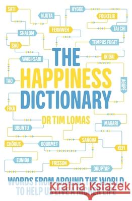 The Happiness Dictionary: Words from Around the World to Help Us Lead a Richer Life Dr Tim Lomas 9780349417196  - książka