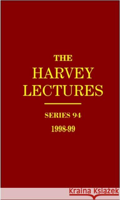 The Harvey Lectures Series 94, 1998-1999 Elaine Fuchs Lily Yeh Jan Yuh Nung Jan 9780471401254 Wiley-Liss - książka