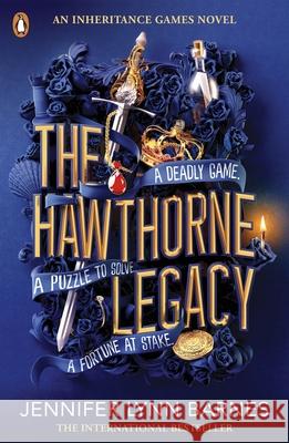 The Hawthorne Legacy - stan dobry 9780241480724 Jennifer Lynn Barnes A780241480724 Penguin Random House Children's UK - książka