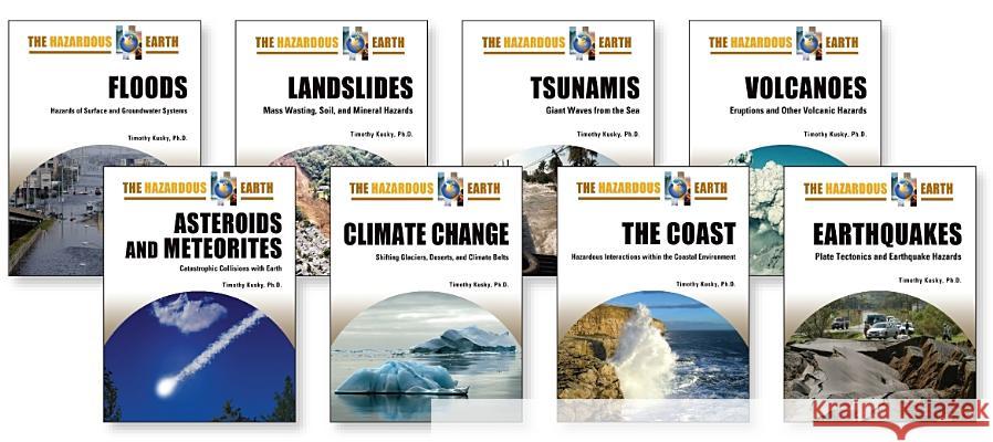 The Hazardous Earth Set Timothy Kusky Facts on File 9780816078288 Facts on File - książka