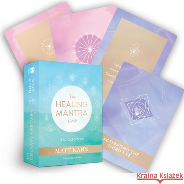 The Healing Mantra Deck: A 52-Card Deck Matt Kahn 9781401957674 Hay House Inc - książka