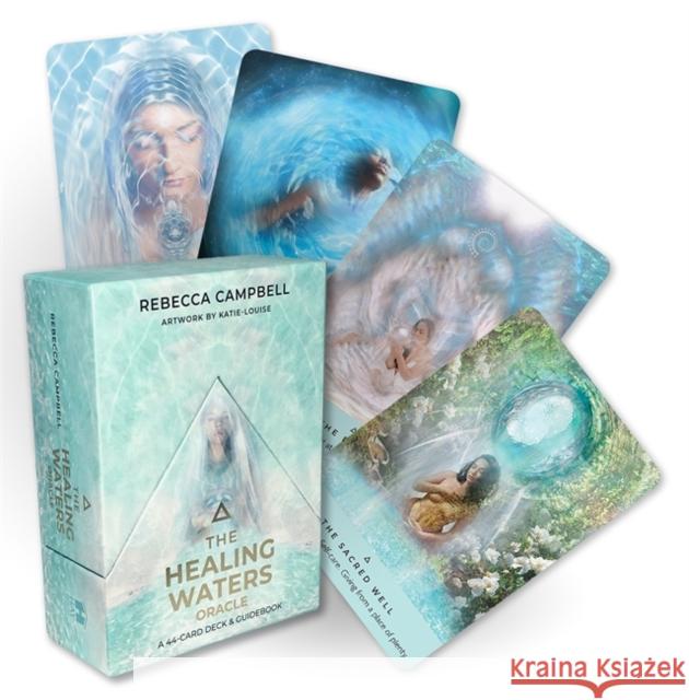 The Healing Waters Oracle: A 44-Card Deck and Guidebook Rebecca Campbell Katie-Louise 9781788178471 Hay House UK Ltd - książka