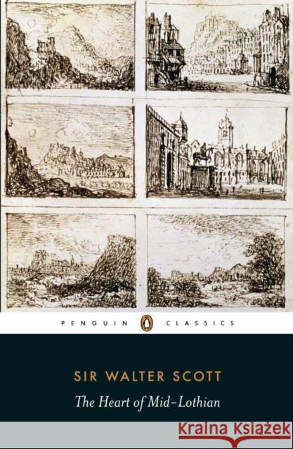 The Heart of Mid-Lothian Walter Scott Tony Inglis 9780140431292 Penguin Books Ltd - książka