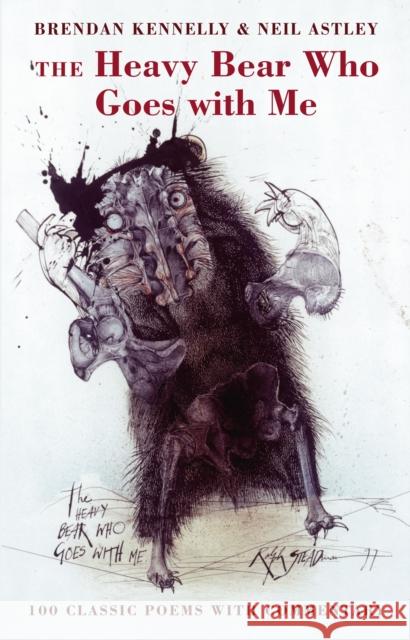 The Heavy Bear Who Goes With Me: 100 classic poems with commentary  9781852244408 Bloodaxe Books Ltd - książka
