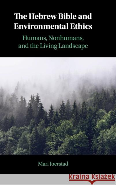 The Hebrew Bible and Environmental Ethics: Humans, Nonhumans, and the Living Landscape Joerstad, Mari 9781108476447 Cambridge University Press - książka