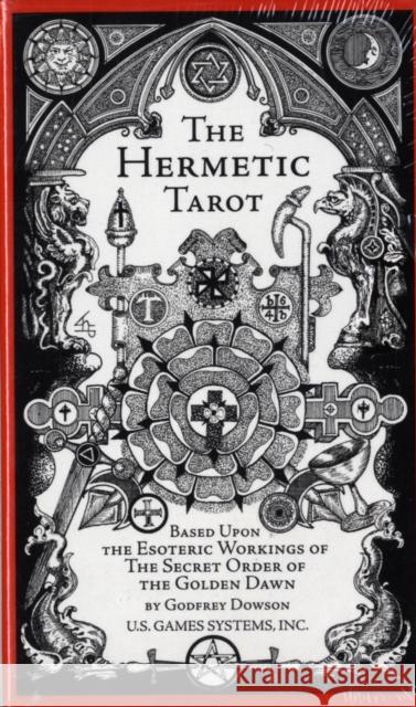 The Hermetic Tarot Dowson, Godfrey 9780913866924 U.S. Games Systems - książka