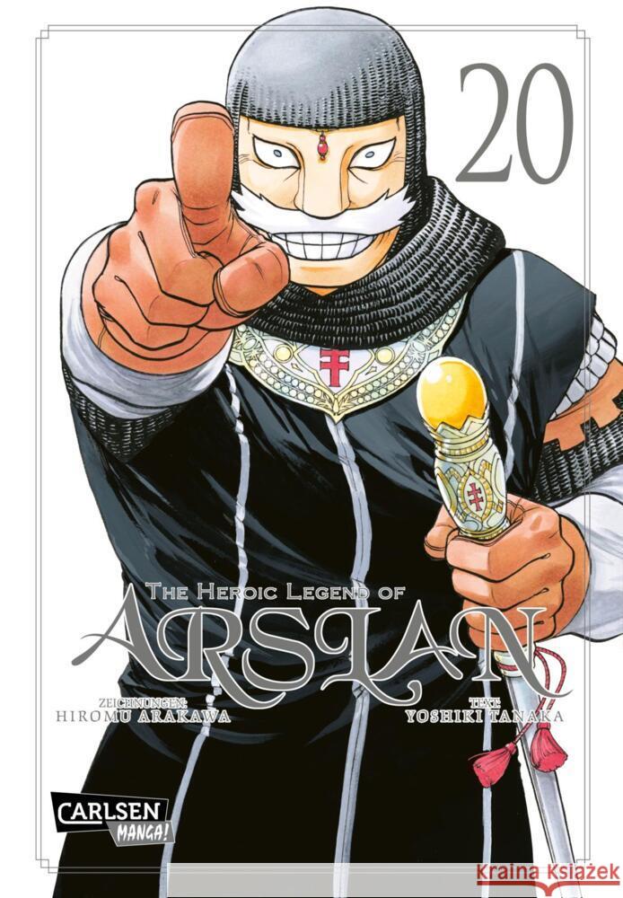 The Heroic Legend of Arslan 20 Arakawa, Hiromu, Tanaka, Yoshiki 9783551801753 Carlsen Manga - książka