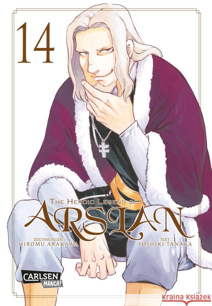 The Heroic Legend of Arslan. Bd.14 Arakawa, Hiromu, Tanaka, Yoshiki 9783551748508 Carlsen Manga - książka