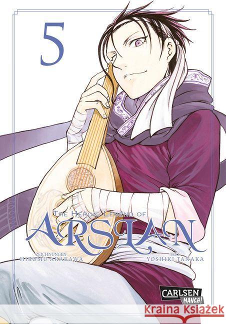 The Heroic Legend of Arslan. Bd.5 Tanaka, Yoshiki 9783551743275 Carlsen - książka