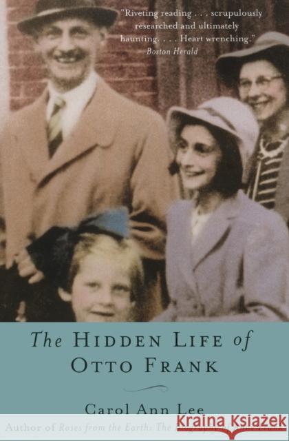 The Hidden Life of Otto Frank Carol Ann Lee 9780060520830 Harper Perennial - książka