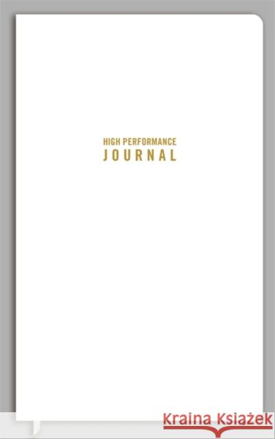 The High Performance Journal Brendon Burchard 9781401963149 Hay House - książka
