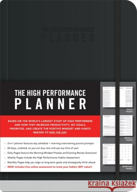 The High Performance Planner Brendon Burchard 9781401957230 Hay House Inc - książka
