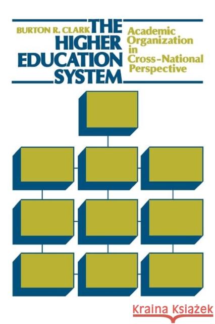 The Higher Education System: Academic Organization in Cross-National Perspective Clark, Burton R. 9780520058927 University of California Press - książka