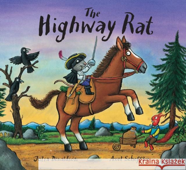 The Highway Rat Julia Donaldson 9781407124377 Scholastic - książka