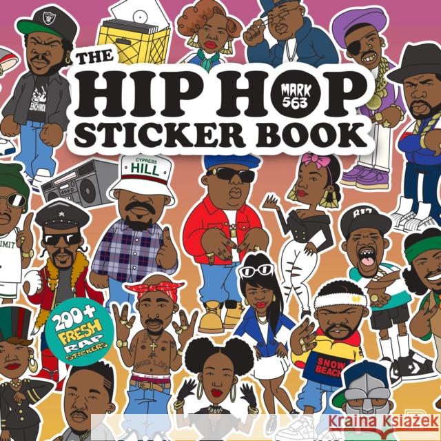 The Hip Hop Sticker Book Mark 563 9789189944084 Dokument Forlag - książka