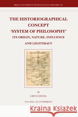 The Historiographical Concept 'System of Philosophy': Its Origin, Nature, Influence and Legitimacy Catana 9789004166486 Brill - książka