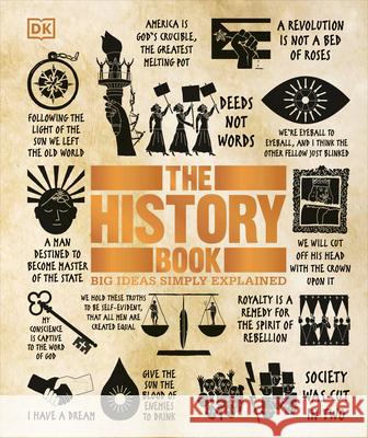 The History Book: Big Ideas Simply Explained DK Publishing 9781465445100 DK Publishing (Dorling Kindersley) - książka