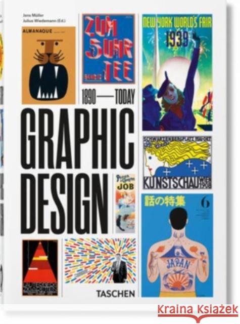 The History of Graphic Design. 40th Ed. Taschen 9783836588065 Taschen GmbH - książka