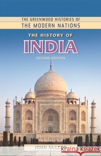 The History of India McLeod, John 9781610697651 Greenwood - książka