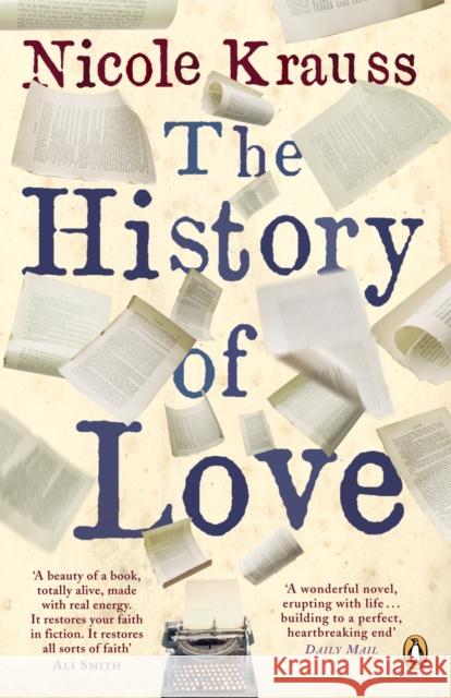 The History of Love Nicole Krauss 9780141019970 PENGUIN UK - książka