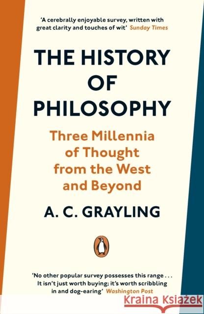 The History of Philosophy Grayling A.C. 9780241304549 Penguin Books Ltd - książka