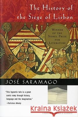 The History of the Siege of Lisbon Jose Saramago Giovanni Pontiero Giovanni Pontiero 9780156006248 Harvest/HBJ Book - książka
