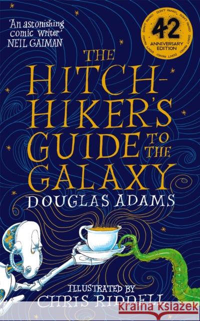The Hitchhiker's Guide to the Galaxy Illustrated Edition Chris Riddell Douglas Adams  9781529046137 Pan Macmillan - książka