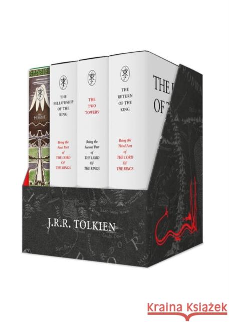 The Hobbit & The Lord of the Rings Gift Set: A Middle-earth Treasury Tolkien, J. R. R. 9780008260187 HarperCollins Publishers - książka