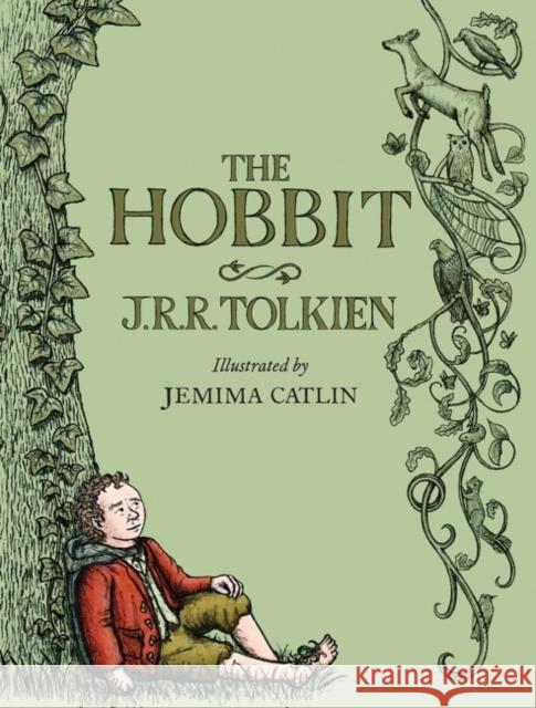 The Hobbit: Illustrated Edition J. R. R. Tolkien Jemima Catlin 9780544174221 Houghton Mifflin Harcourt (HMH) - książka