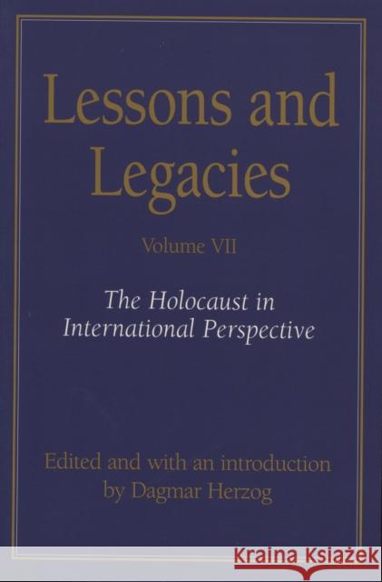 The Holocaust in International Perspective Herzog, Dagmar 9780810123717 Northwestern University Press - książka