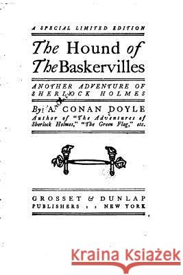 The Hound of the Baskervilles Arthur Conan Doyle 9781535112444 Createspace Independent Publishing Platform - książka