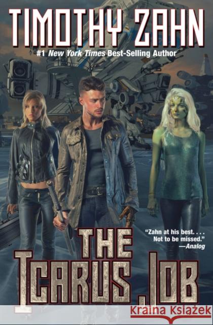 The Icarus Job Timothy Zahn 9781982193256 Baen Books - książka