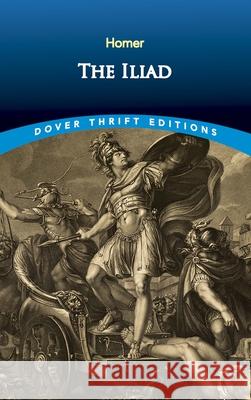 The Iliad Homer 9780486408835 Dover Publications - książka